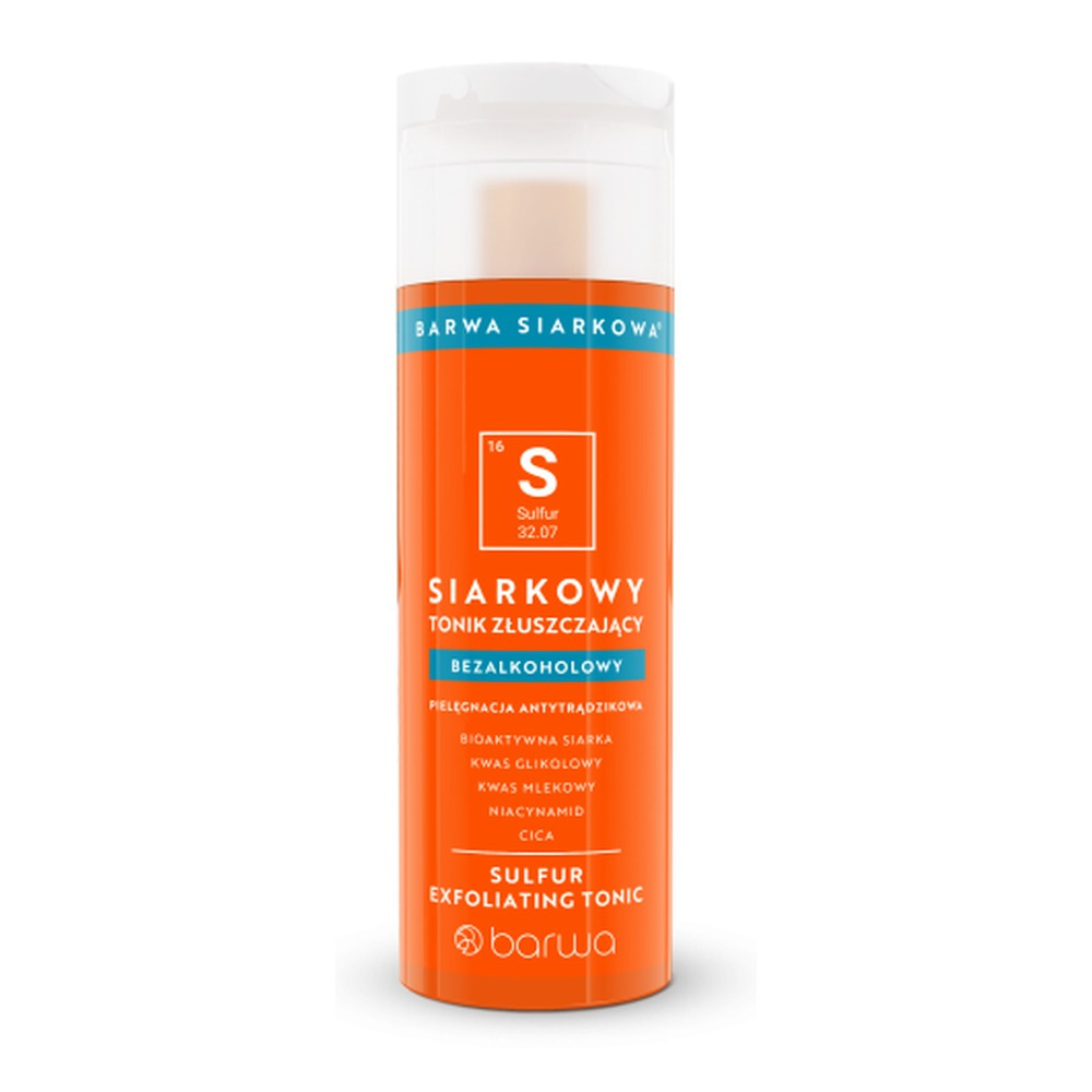 Barwa Sulfur Mattifying Tonic for Skin with Imperfections 200ml