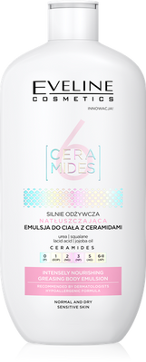 Eveline 6 Ceramids Highly Nourishing and Greasing Body Emulsion 350ml