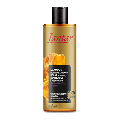 Jantar Color Revitalizing Shampoo with Amber for Blonde and Grey Hair 300ml