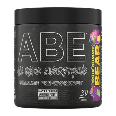 Applied Nutrition ABE All Black Everything, Sour Gummy Bear 375g