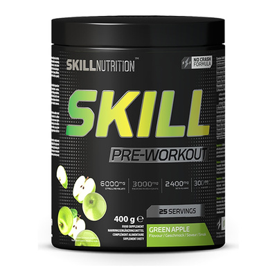 Skill Nutrition Skill Pre Workout Green Apple 400g