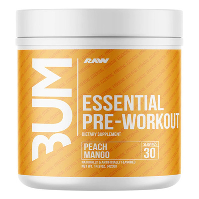 CBUM Essential Pre-Workout, Peach Mango - 423g