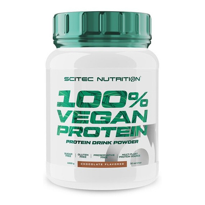 SciTec 100% Vegan Protein, Vanilla - 1000g