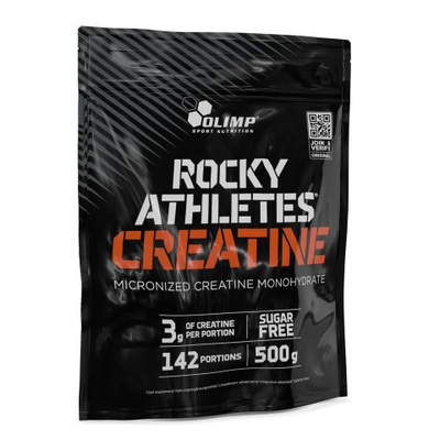 Rocky Athletes Creatine, Unflavoured - 500g