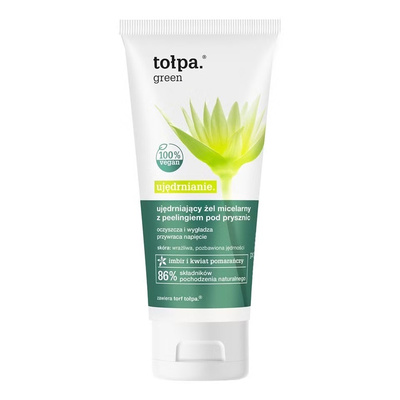 Tolpa Green Firming Micellar Shower Gel with Scrub 200ml