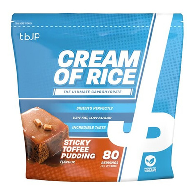 Trained by JP Cream of Rice, Sticky Toffee Pudding - 2000g