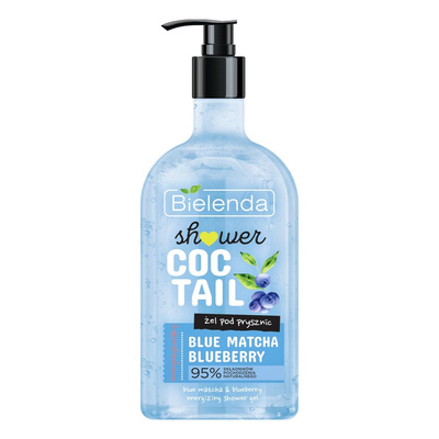 Bielenda Shower Coctail Energizing Shower Gel with Blue Matcha and Blueberry 400ml