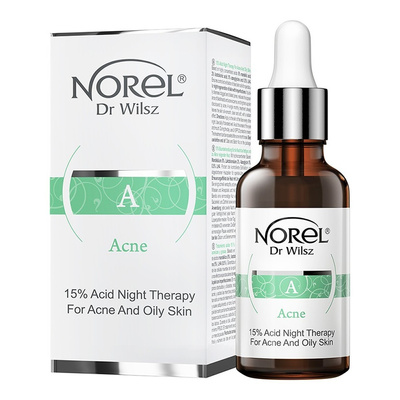 Norel Acne 15% Acid Treatment for Oily and Acne Skin Night 30ml