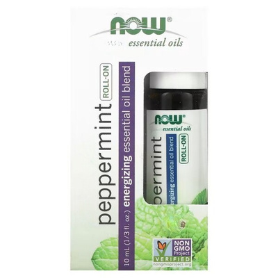 Essential Oil Roll-On, Peppermint - 10 ml.