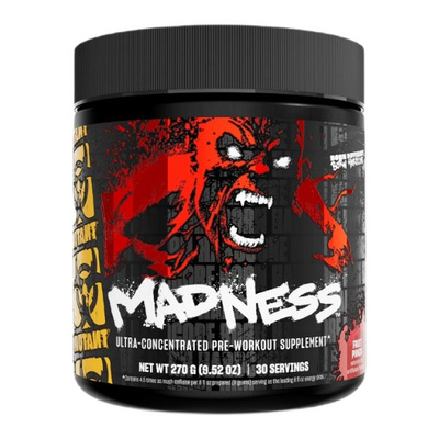 Mutant Madness Pre-Workout Supplement Fruit Punch 225g