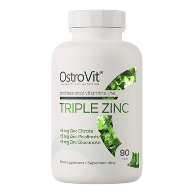 OstroVit Triple Zinc - 90 caps