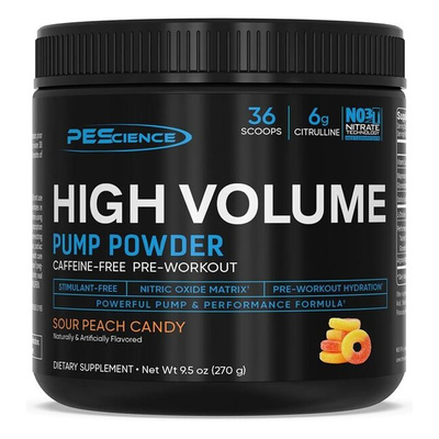 High Volume (US), Sour Peach Candy - 270g