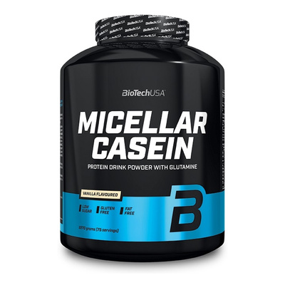 BioTechUSA Micellar Casein Chocolate Slow-Release Protein for Nighttime Recovery 2270g