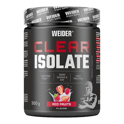 Weider Clear Isolate, Red Fruits - 500g