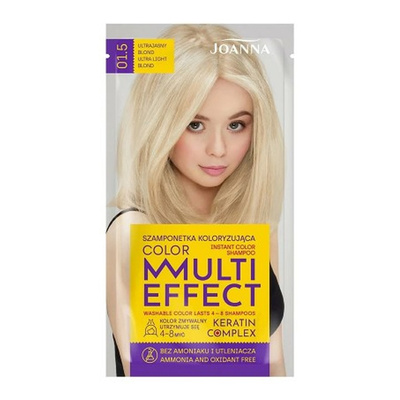 Joanna Multi Effect Color Coloring Shampoo Ultra Light Blonde 01.5 35g