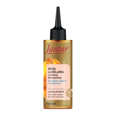 Jantar Lamellar Water with Amber Essence for Long and Unruly Hair 150ml