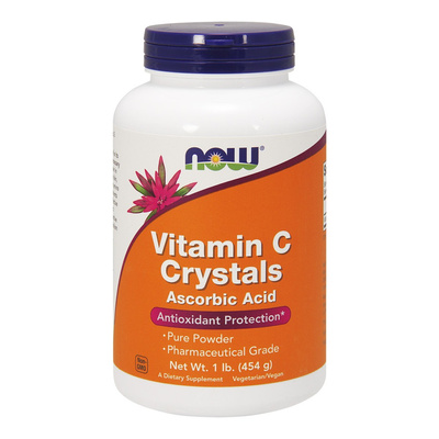 Now Foods Vitamin C Crystals Ascorbic Acid Powder Supports Immune System and Bone and Joint Health 454g