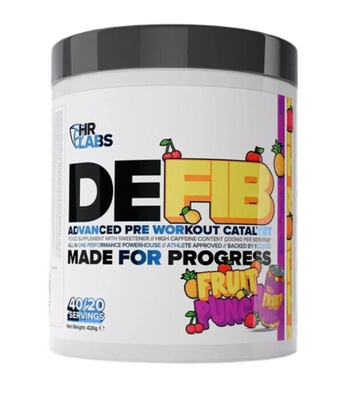 Defib Advanced Pre Workout Catalyst, Fruit Punch - 420g