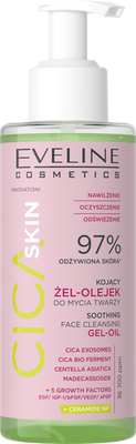 Eveline Cica Skin Soothing Facial Cleansing Gel-Oil 145ml