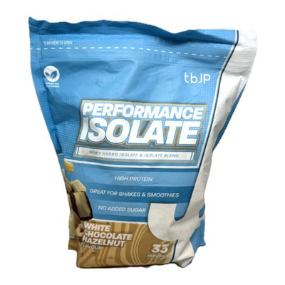 Performance Isolate, White Chocolate Hazelnut - 1000g