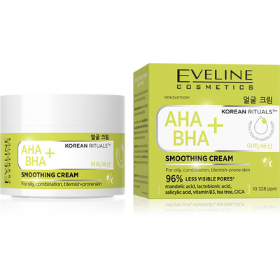 Eveline Korean Rituals AHA BHA+ Smoothing Cream 50ml