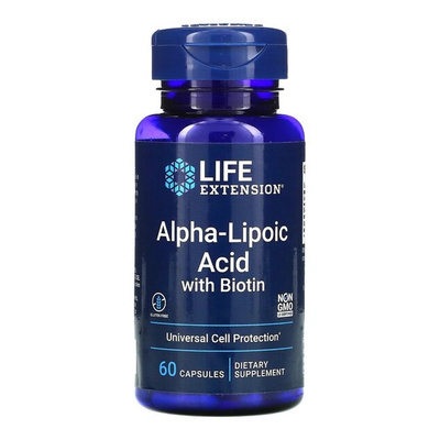 Alpha-Lipoic Acid with Biotin - 60 caps