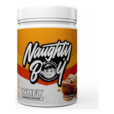 Naughty Boy Advanced Whey Sticky Toffee Pudding Whey Protein for Muscle Growth 900g