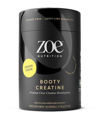 ZOE Nutrition Booty Creatine, Lemon - 250g
