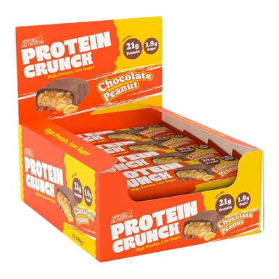 Applied Protein Crunch Bar, Milk Chocolate Peanut - 12 x 65g