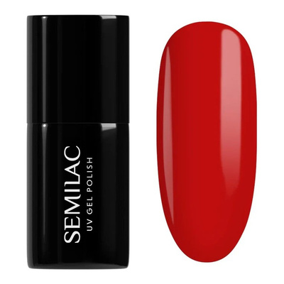 Semilac Hybrid Gel Polish Hottie - 063 Legendary Red 7ml