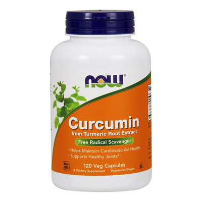 Now Foods Turmeric Curcumin Supports Immunity & Antioxidant Properties 120 Vcapsules
