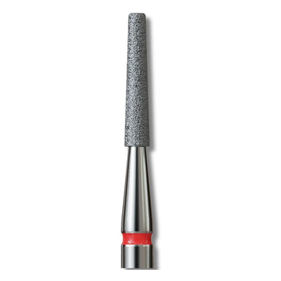 IQ Nails Diamond Nail Drill Bit Truncated Cone Shape Fine 1.6mm Red Stripe 173.514.016 1 Piece