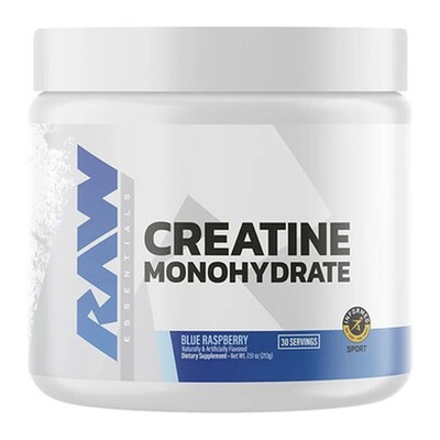 Creatine Monohydrate, Blue Raspberry - 213g
