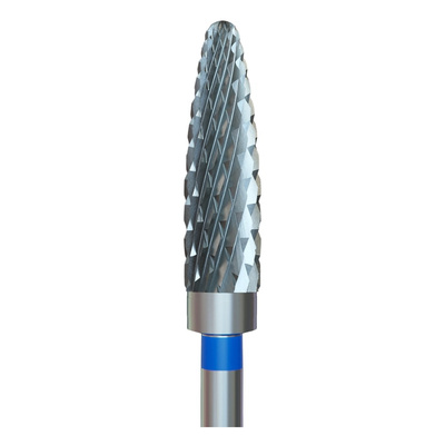 IQ Nails Tungsten Carbide Nail Drill Bit Cone Shape Standard Crosscut 4mm for Manicure and Pedicure 292.190.040 1 Piece