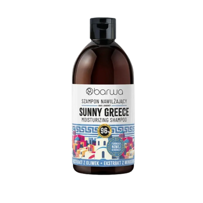 Barwa Hair Journey Sunny Greece Moisturizing Shampoo for Dry Hair 380ml