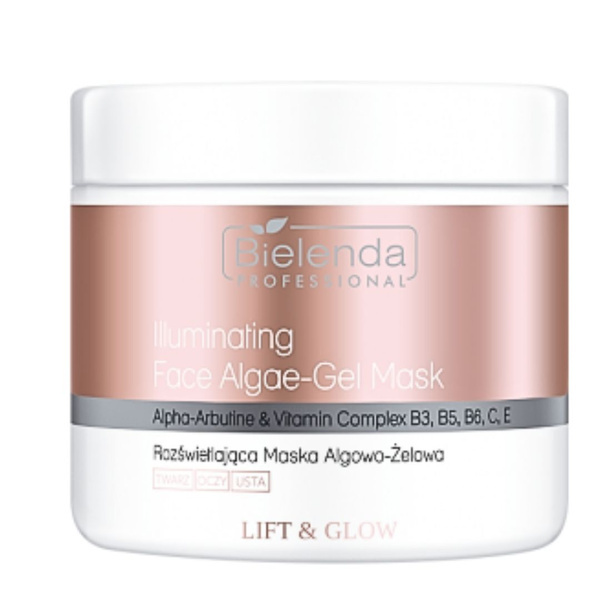 Bielenda Professional Lift & Glow Illuminating Face Algae Gel Mask 190g