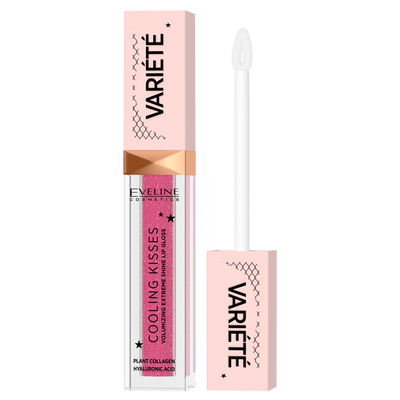 Eveline Variete Cooling Kisses Lip Gloss Increasing Lips Volume No. 06 Amazing Kiss 6.8ml
