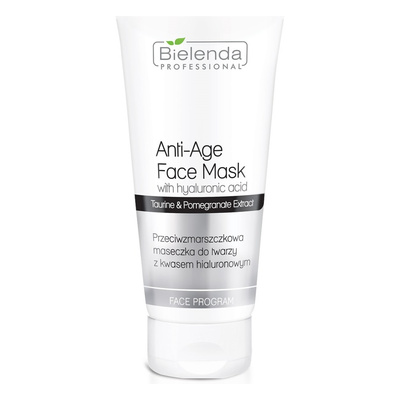 Bielenda Professional Anti Age Face Mask with Hyaluronic Acid for Mature Skin 175ml