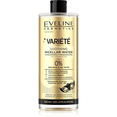 Eveline Variete Soothing Micellar Fluid for Sensitive Skin 500ml