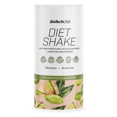 BioTechUSA Diet Shake Pistachio Whey Protein Drink Powder for Weight Control 720g