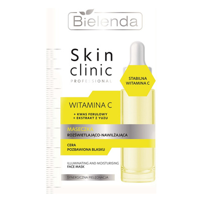 Bielenda Skin Clinic Professional Vitamin C Brightening and Moisturizing Mask 8g