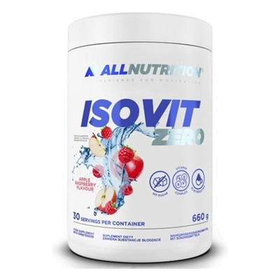 Allnutrition Isovit Zero Electrolyte & Vitamin Drink Powder Apple Raspberry 660g
