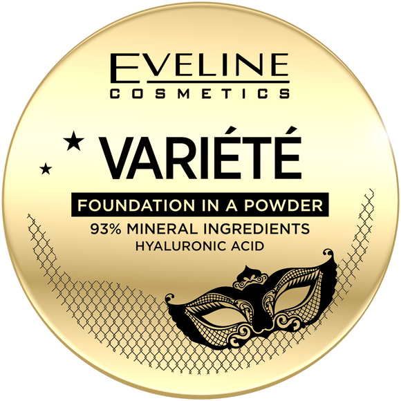 Eveline Variete 93% Natural Ingredients Mineral Powder Foundation 01 Light 8g