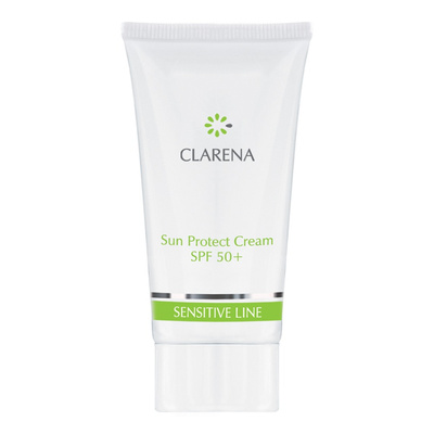 Clarena Sensitive Line All-Year Face Cream with SPF50 Filter 30ml