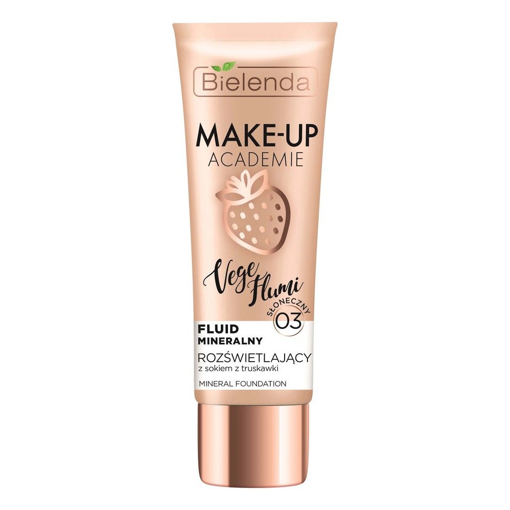 Bielenda Make-Up Academie Mineral Vege Flumi Mineral Fluid Brightening 03 Sunny Beige 30g