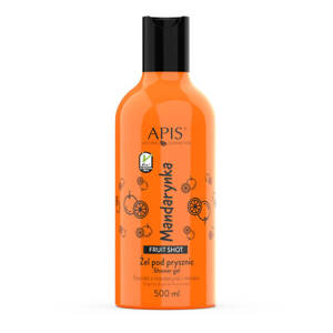 Apis Fruit Shot Shower Gel with Freeze-Dried Mandarin 500ml
