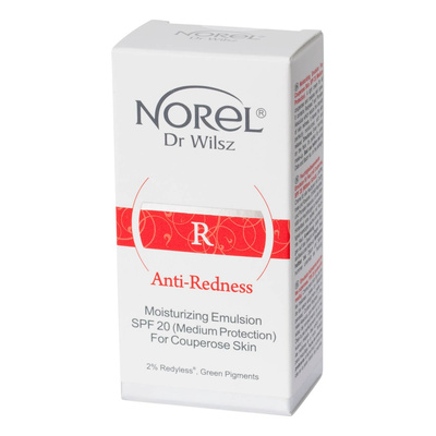 Norel Anti-Redness Moisturizing Emulsion for Capillary Skin with SPF 20 15ml