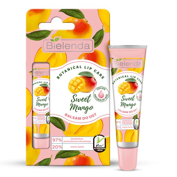 Bielenda Botanical Lip Care Lip Balm Sweet Mango 10g