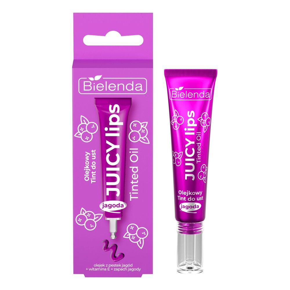 Bielenda Juicy Oil Lip Tint with Berry Seed Oil and Vitamin E 10g
