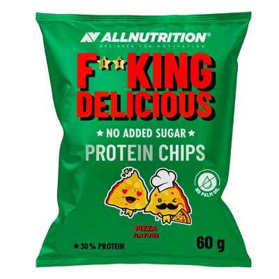 Allnutrition Fitking Delicious Protein Chips Pizza Flavour 60g